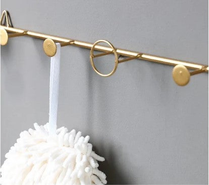 1pc Creative Iron Art Household Hooks Clothes Hanger Entrance Porch Wall Decoration Hanging Rack Hat Bag Sundries Organizer Shelf D4DECORATOR