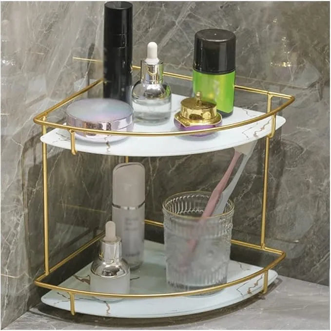 Display Stand Wall Corner Triangle Storage Shelf