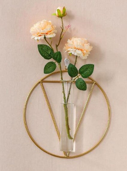 2pc Glass Vase Wall Mounted Vase Homedecoro