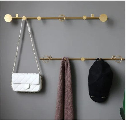 1pc Creative Iron Art Household Hooks Clothes Hanger Entrance Porch Wall Decoration Hanging Rack Hat Bag Sundries Organizer Shelf D4DECORATOR