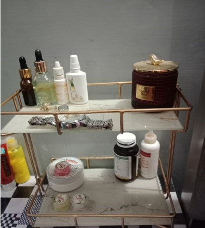 Storage Rack Lipstick Perfume Cosmetic Skin Care Product Finishing Table Rack D4DECORATOR